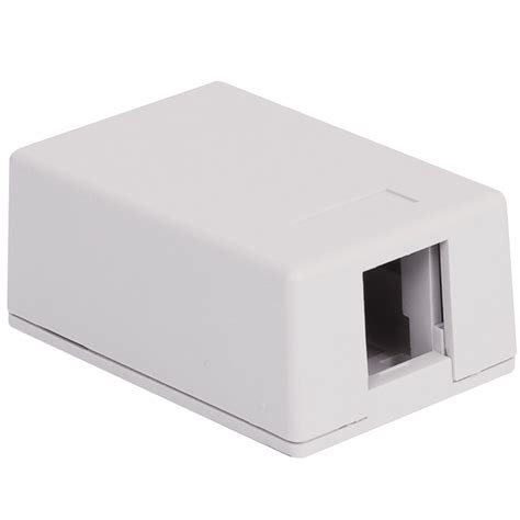 single port surface mount box